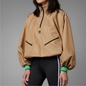 NWT Adidas originals windbreaker 70s half zip Jacket